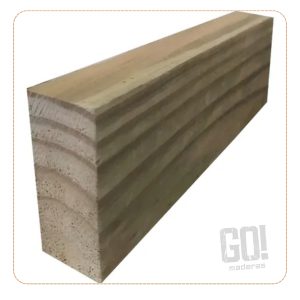 viga de madera con tratamiento cca